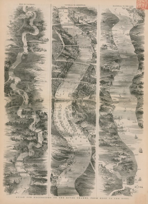 Guide for Excursions on the River Thames by English School
