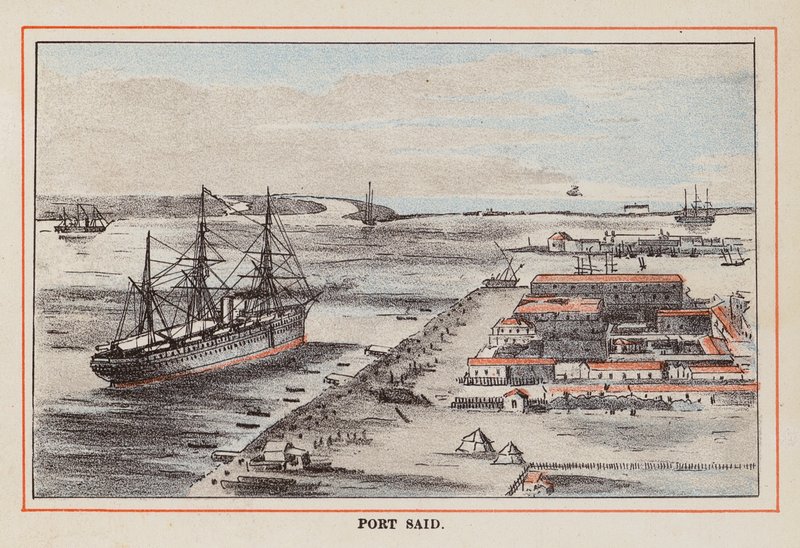 HM Indian Troop-Ship: Port Said by English School