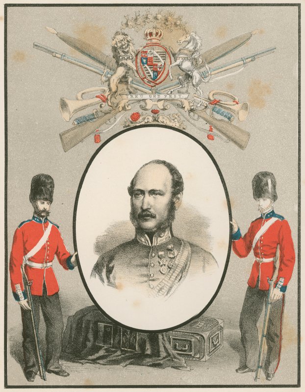 HRH The Late Prince Consort, Colonel of the Grenadier Guards by English School