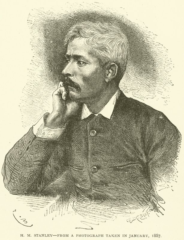 H M Stanley, From A Photograph taken in January by English School