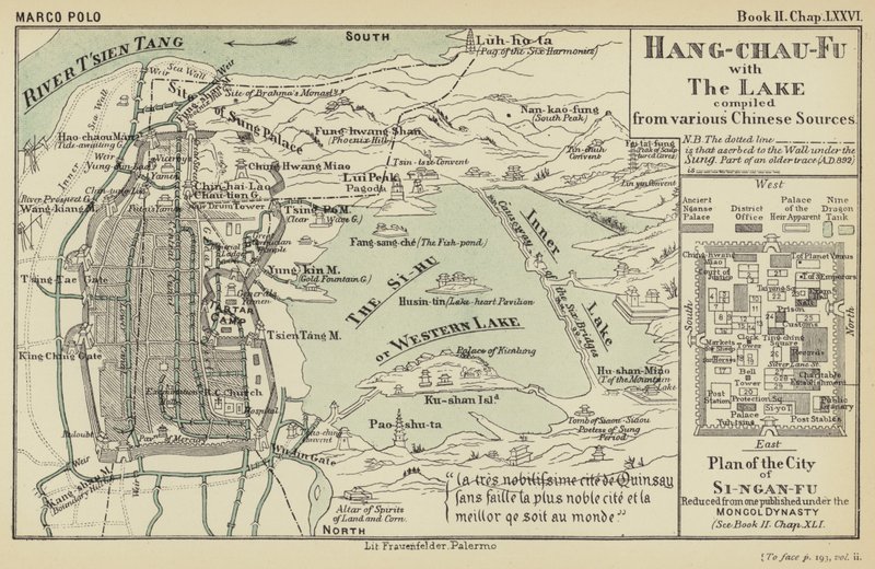 Hang-chau-Fu with the Lake Compiled from Various Chinese Sources by English School
