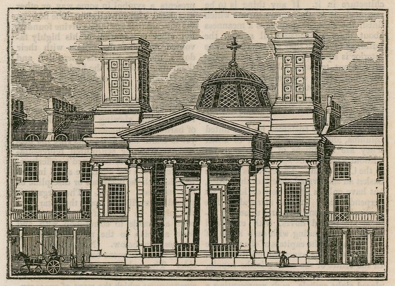 Hanover Chapel, Regent Street, London by English School