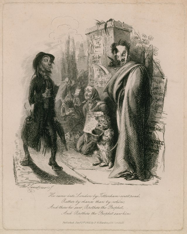 He came into London by Tottenham Court Road; rather by chance than by whim by English School