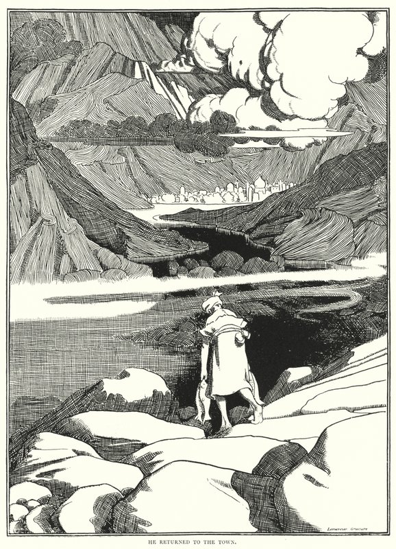 He returned to the town by English School
