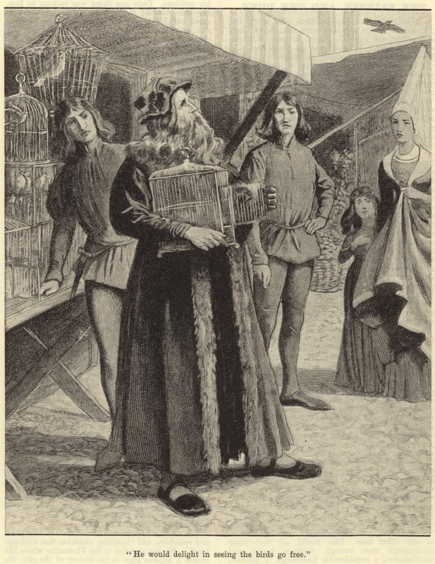 He would delight in seeing the birds go free by English School