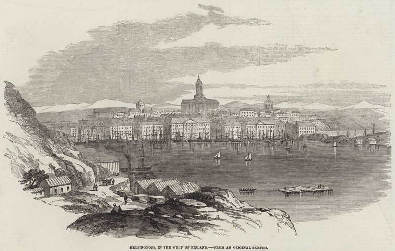 Helsingfors, in the Gulf of Finland by English School