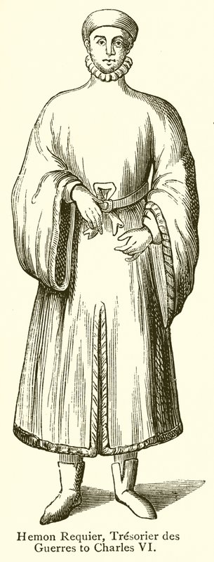 Hemon Requier, Treasurer of Wars to Charles VI by English School
