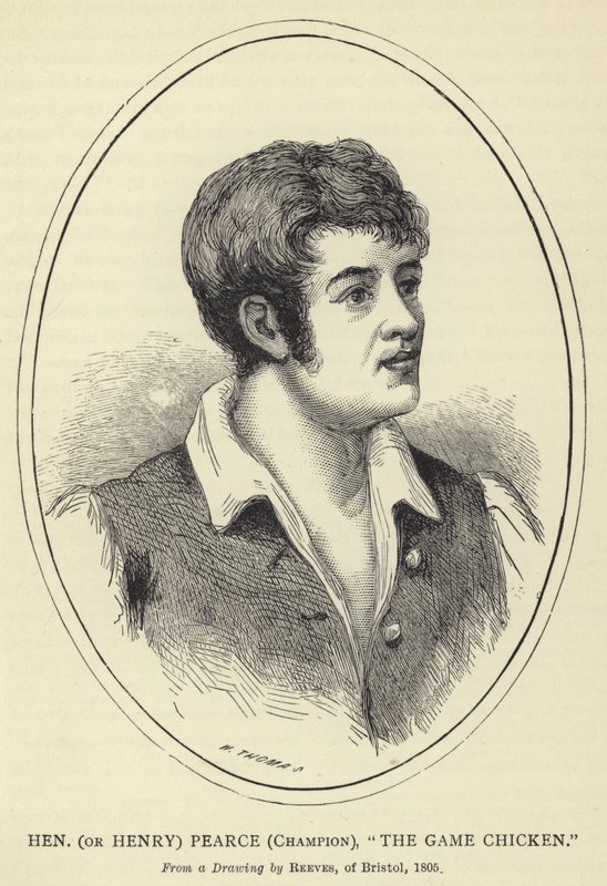 Hen (or Henry) Pearce, Champion, The Game Chicken by English School
