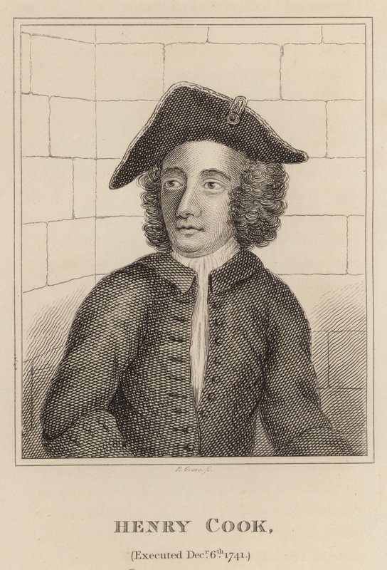 Henry Cook, Executed 6 December 1741 by English School