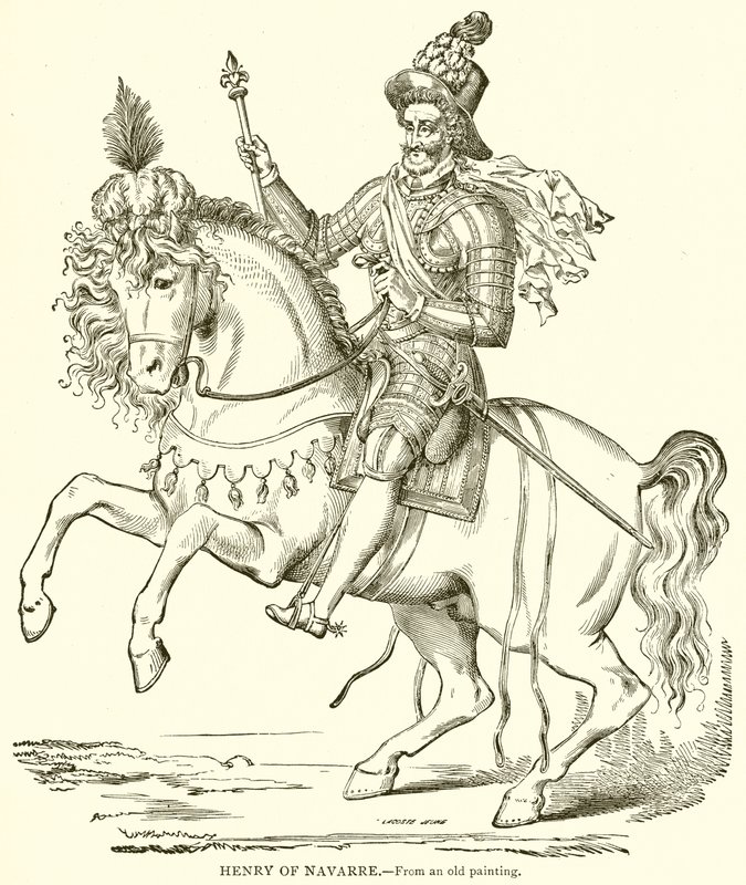 Henry of Navarre by English School