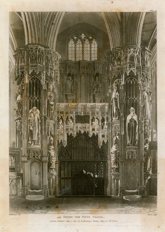 Henry the Fifth Chapel, Westminster Abbey by English School