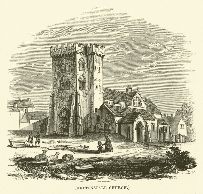 Heptonstall Church by English School