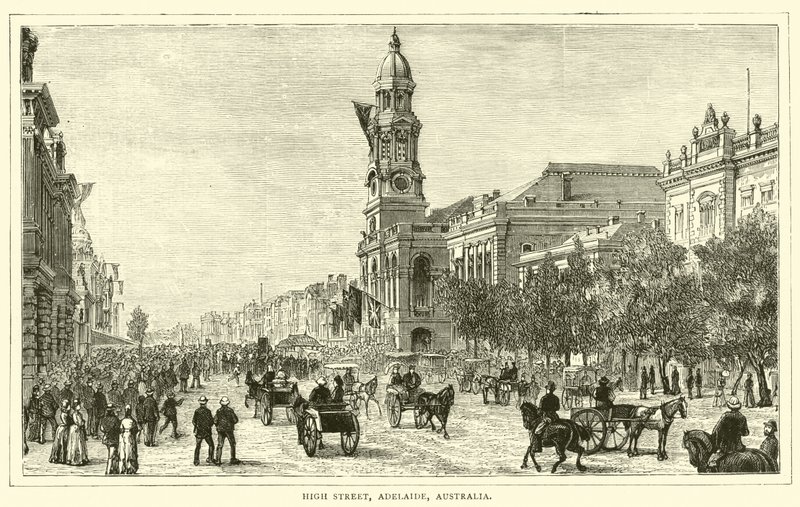 High Street, Adelaide, Australia by English School