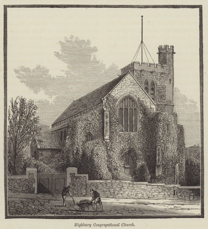 Highbury Congregational Church by English School