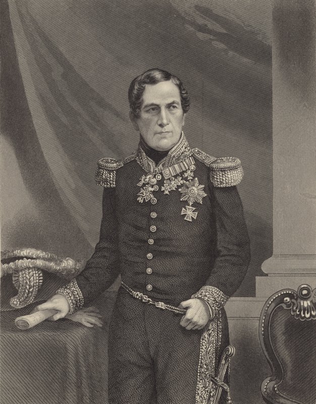 His Majesty King Leopold by English School