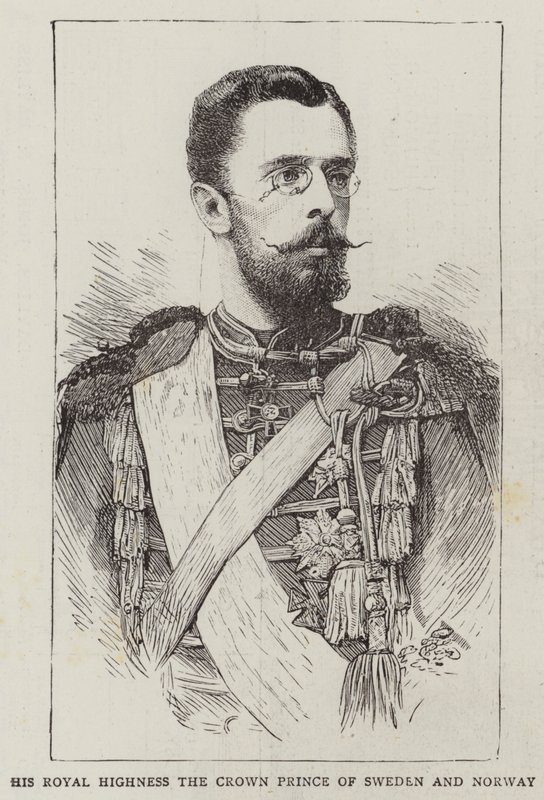 His Royal Highness the Crown Prince of Sweden and Norway by English School