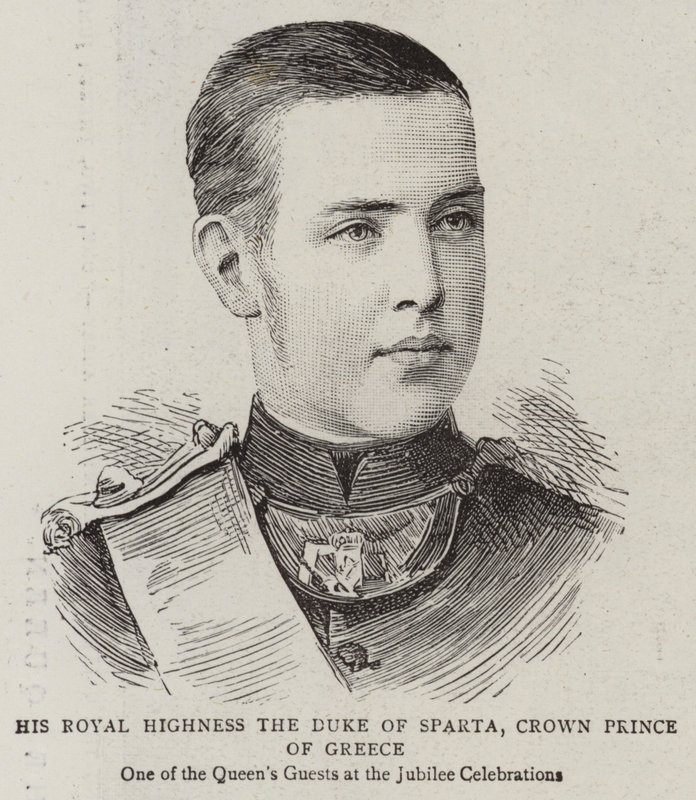 His Royal Highness the Duke of Sparta, Crown Prince of Greece by English School