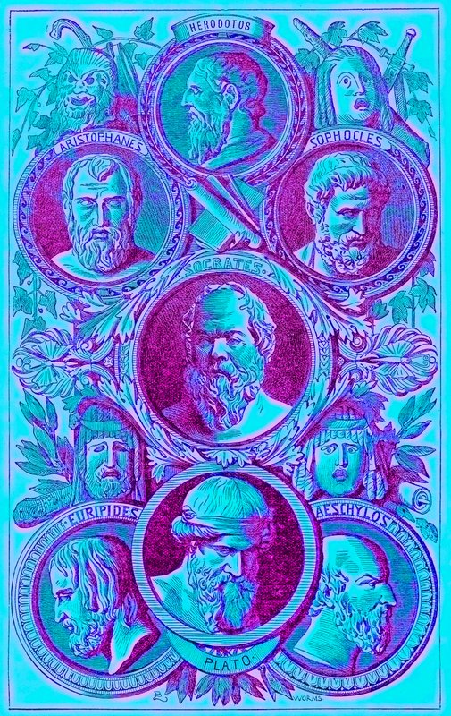 Historians, Philosophers and Dramatists of Ancient Greece by English School