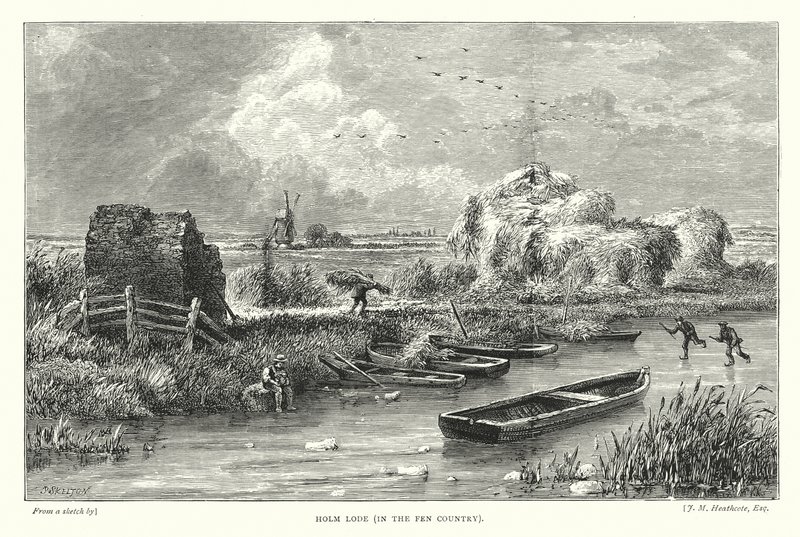 Holm Lode, in the Fen Country by English School