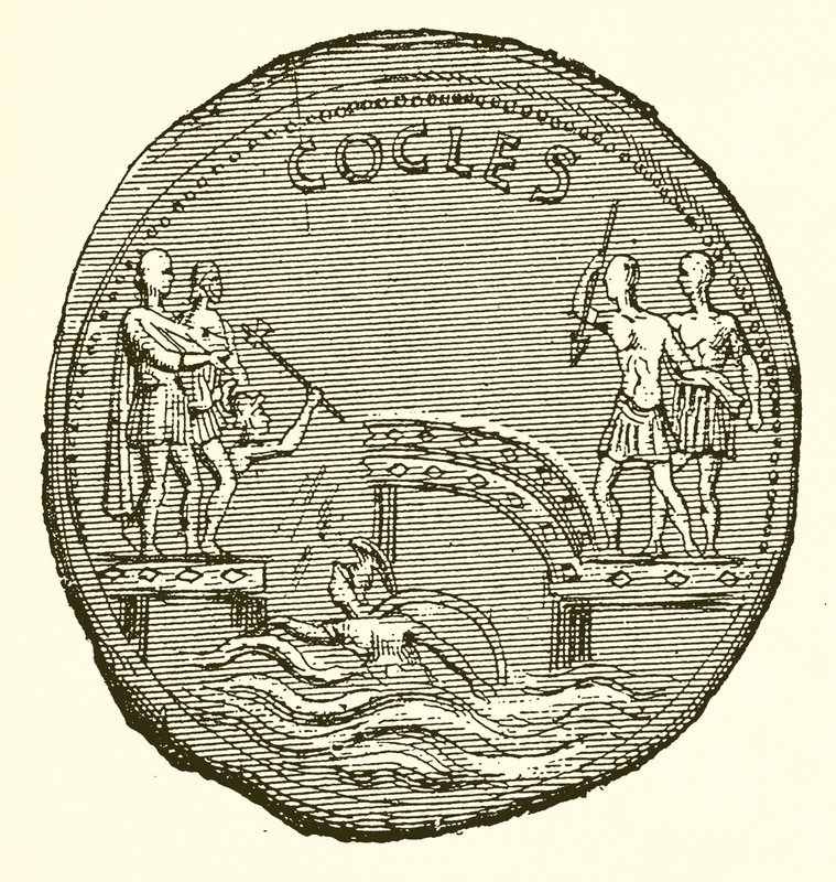 Horatius Cocles by English School