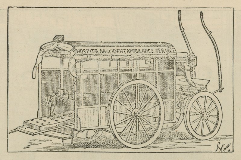 Hospital and Accident Ambulance Service vehicle by English School
