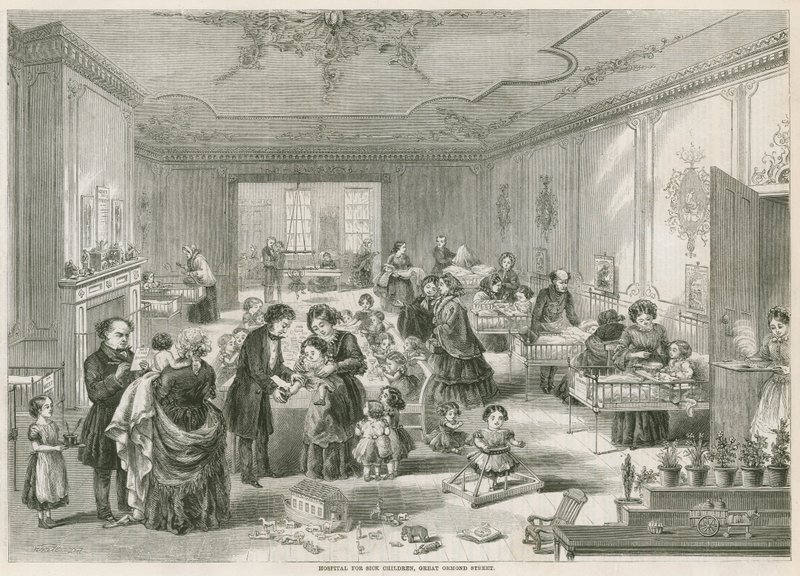 Hospital for Sick Children, Great Ormond Street, London by English School