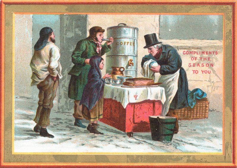Hot Coffee on a cold day by English School