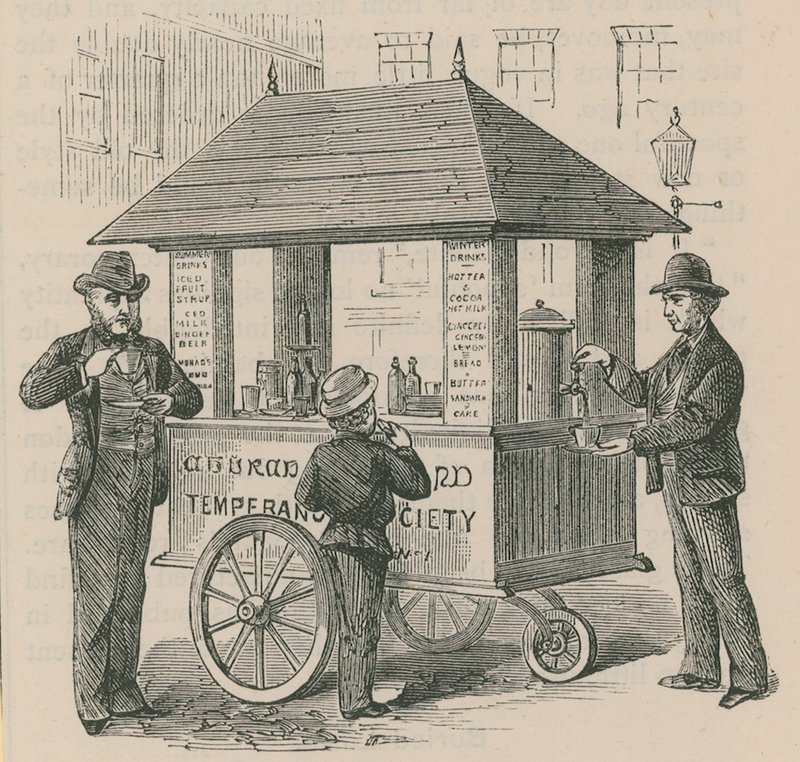 Hot Drinks Supplied by the Temperance Society by English School