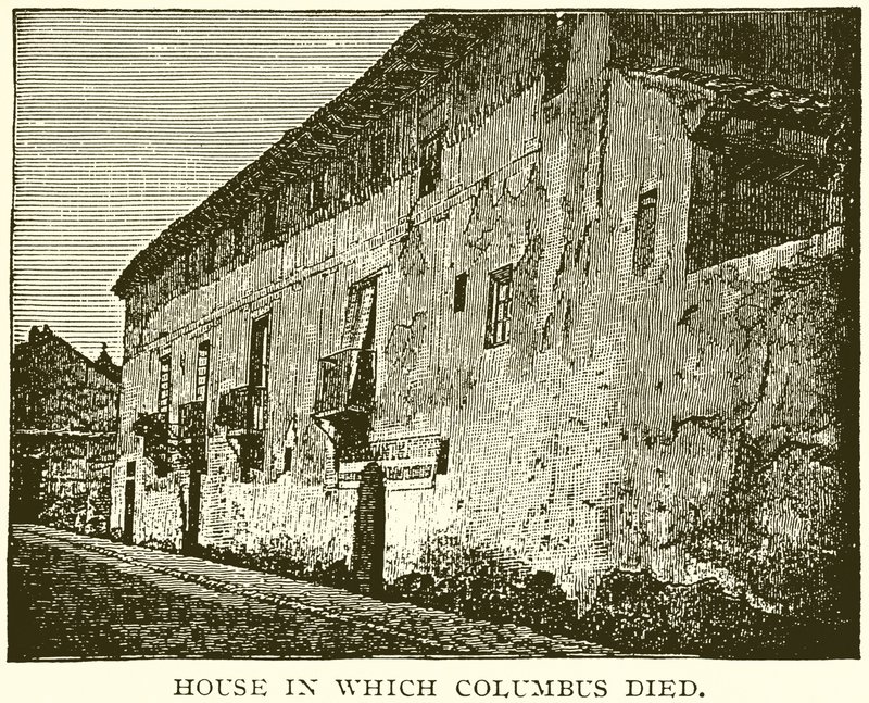House in Which Columbus Died by English School