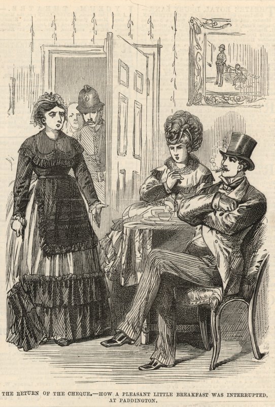 How a pleasant little breakfast was interrupted at Paddington by English School