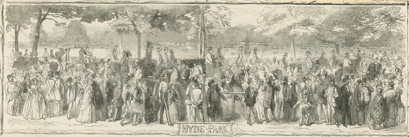 Hyde Park, London by English School