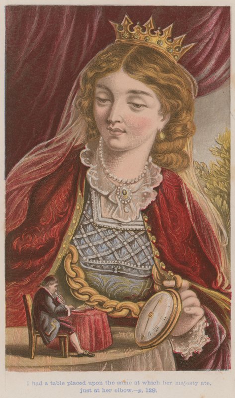 I Had a Table Placed Upon the Same at Which Her Majesty Ate by English School