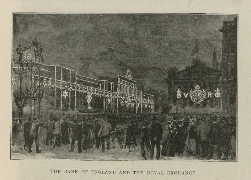 Illuminations and Decorations in the City of London by English School