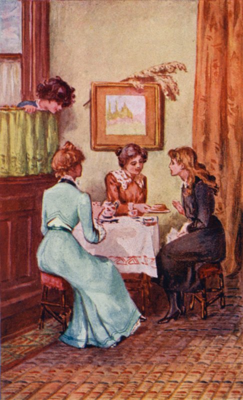 Illustration for A World of Girls by L T Meade by English School