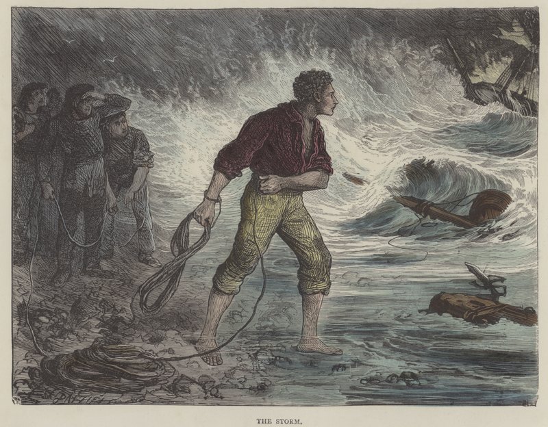 Illustration for David Copperfield by English School