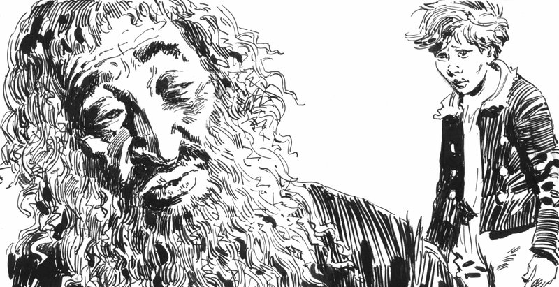 Illustration for Oliver Twist by Charles Dickens by English School