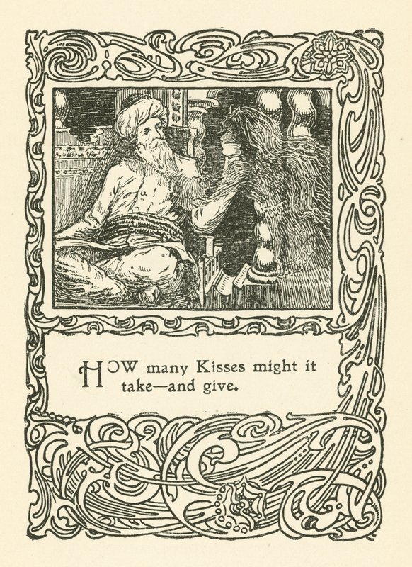 Illustration for Rubaiyat of Omar Khayyam by English School