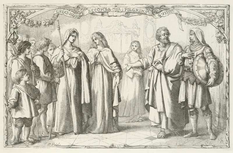Illustration for The Pilgrim