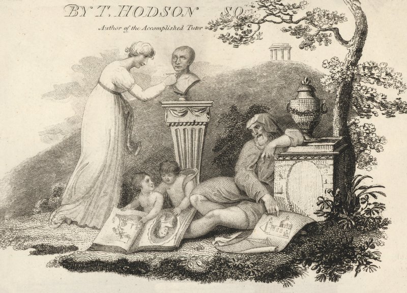 Illustration from a Book by Thomas Hodson, Author of the Accomplished Tutor by English School