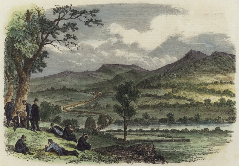 Illustrations of the War in America by English School