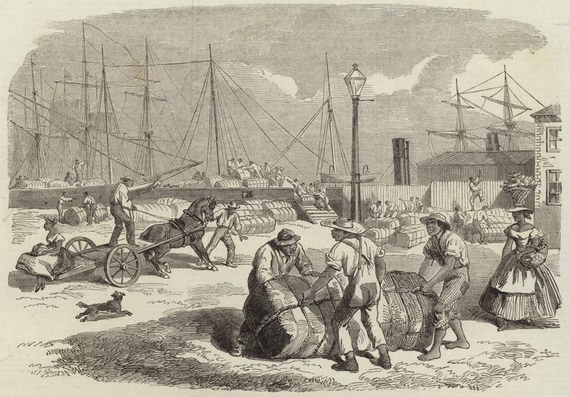 Illustrations of the War in America by English School