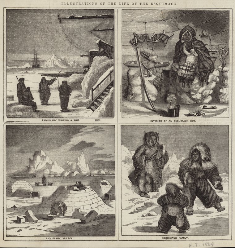 Illustrations of the life of the Eskimaux by English School