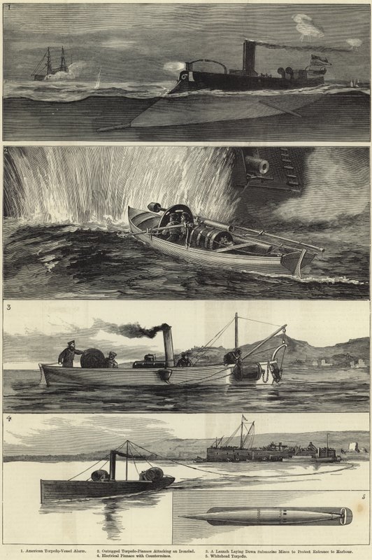 Illustrations of Torpedo Warfare by English School