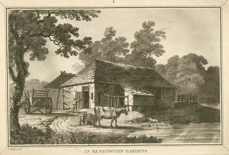 In Kensington Gardens, London by English School