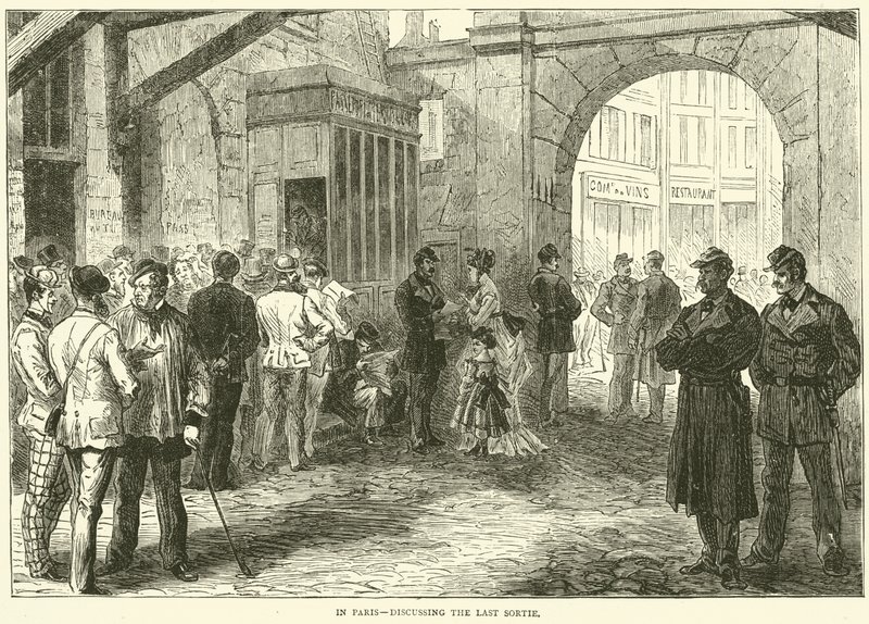 In Paris, Discussing the Last Sortie by English School