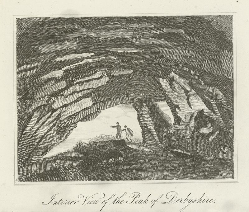 Interior View of the Peak of Derbyshire by English School