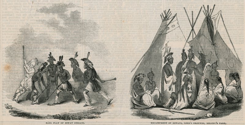 Ioway Indian encampment, Lord