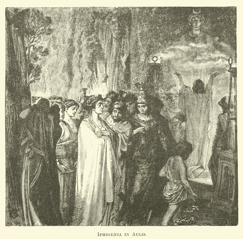 Iphigenia in Aulis by English School