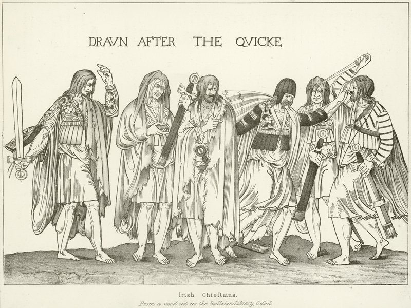 Irish Chieftains by English School