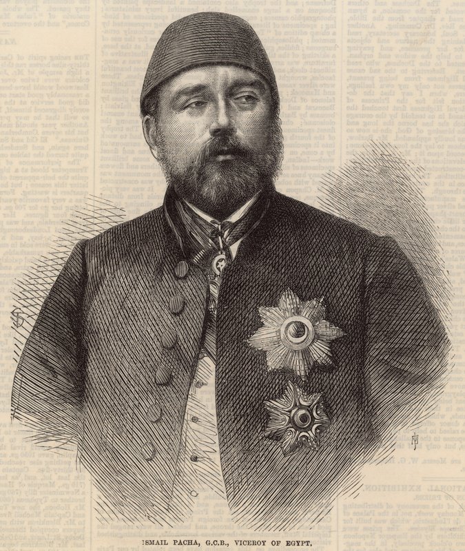 Ismail Pacha, GCB, Viceroy of Egypt by English School